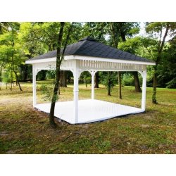 Rechteckiger Pavillon P8 4 x 4 m 16 m2
