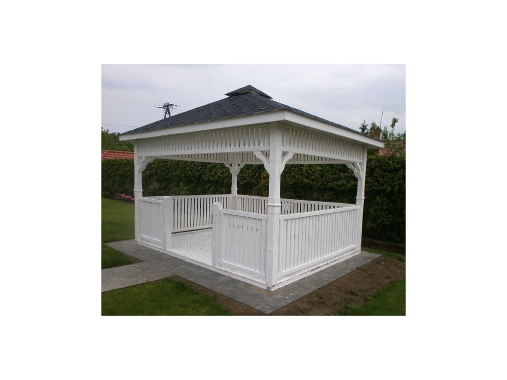 Rechteckiger Pavillon P9 3 x 3 m 9 m2