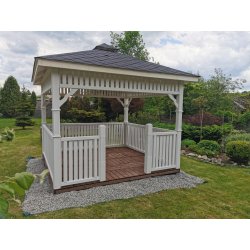 Rectangular gazebo P9 4 x 4 m 16 m2