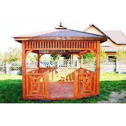 Rectangular gazebo P9b 3 x 3 m 9m2