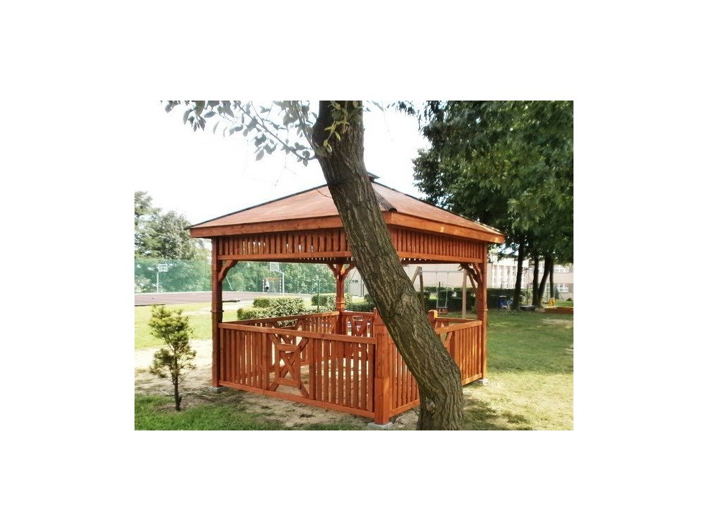 Rectangular gazebo P9b 3 x 3 m 9m2