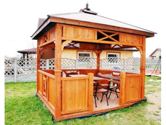 Altana prostokątna P9c 3 x 3 m 9m2