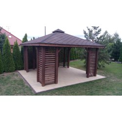 Rectangular gazebo P10 3 x 3 m 9 m2