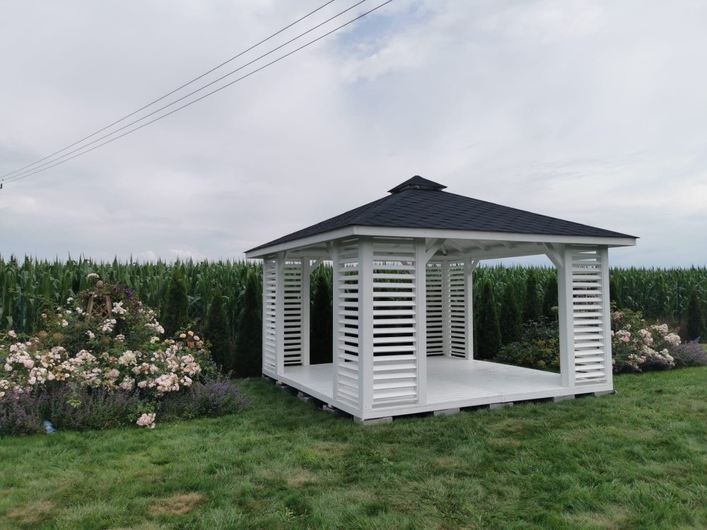 Rectangular gazebo P10 3 x 3 m 9 m2
