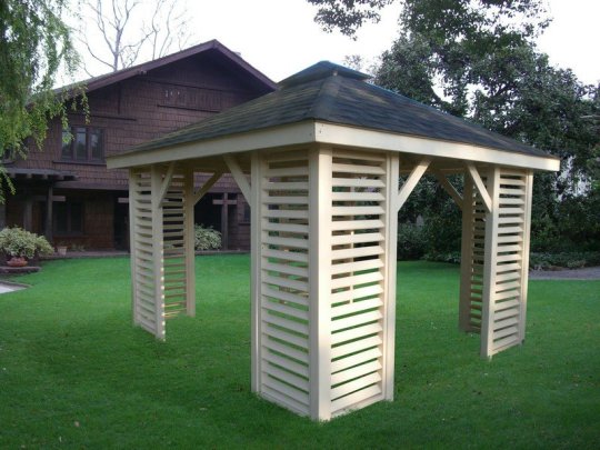 Rectangular gazebo P10 4 x 3 m 12 m2