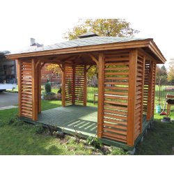 Rectangular gazebo P10 4 x 3 m 12 m2