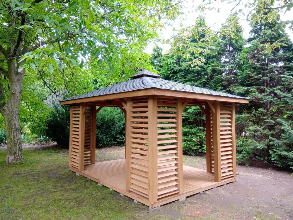 Rectangular gazebo P10 4 x 3 m 12 m2