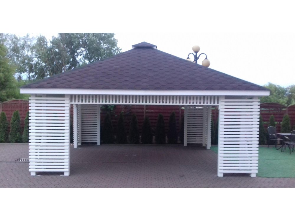 Rectangular gazebo P10b 3 x 3 m 9m2