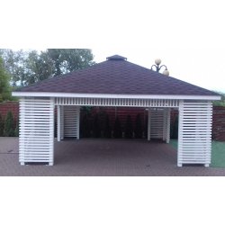 Rectangular gazebo P10b 3 x 3 m 9m2