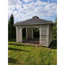 Rectangular gazebo P10b 3 x 3 m 9m2