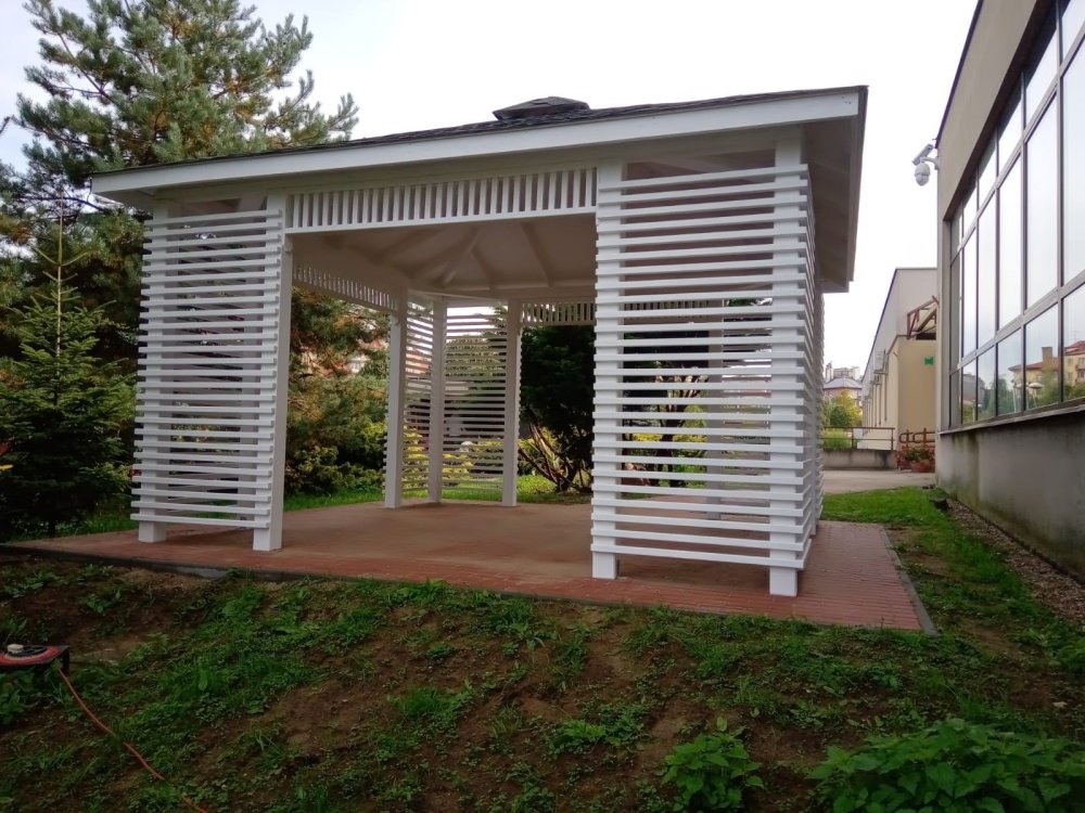 Rectangular gazebo P10b 3 x 3 m 9m2
