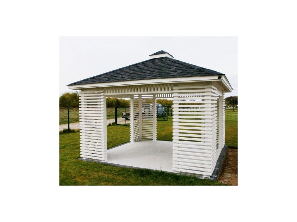 Rechteckiger Pavillon P10b 4 x 3 m 12 m2