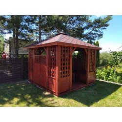 Rechteckiger Pavillon P11 3 x 3 m 9m2