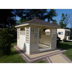 Rectangular gazebo P11 4 x 3 m 12 m2