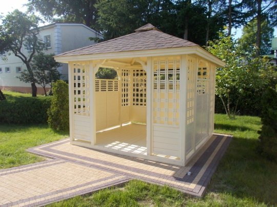 Rectangular gazebo P11 4 x 3 m 12 m2