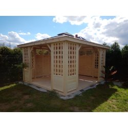 Rectangular gazebo P11 4 x 3 m 12 m2