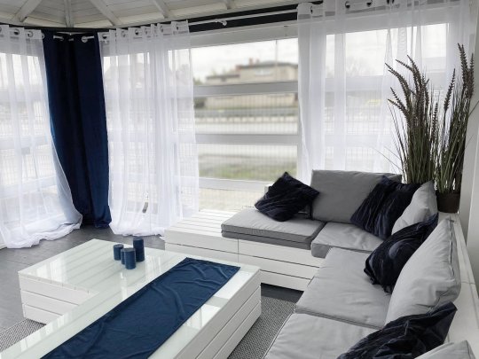 P14 rectangular gazebo 4 x 4 m 16 m2