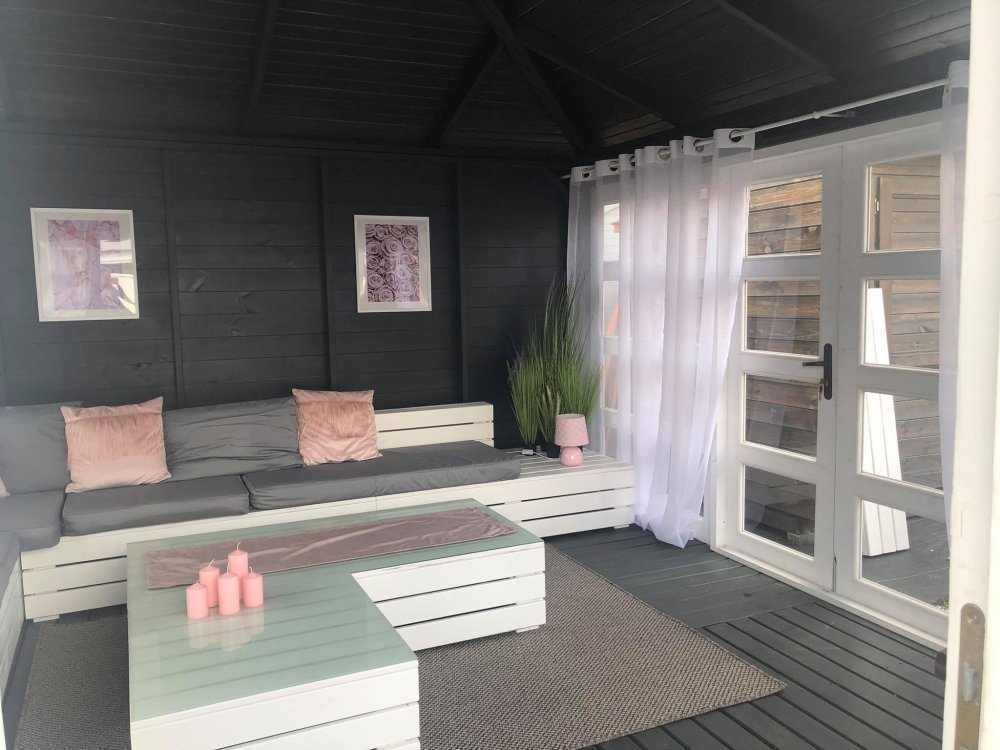 P14 rechteckiger Pavillon 4 x 5 m 20 m2