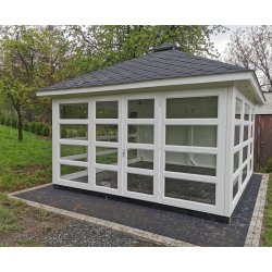 P14 rechteckiger Pavillon 4 x 5 m 20 m2