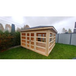 P14 rechteckiger Pavillon 5 x 5 m 25 m2