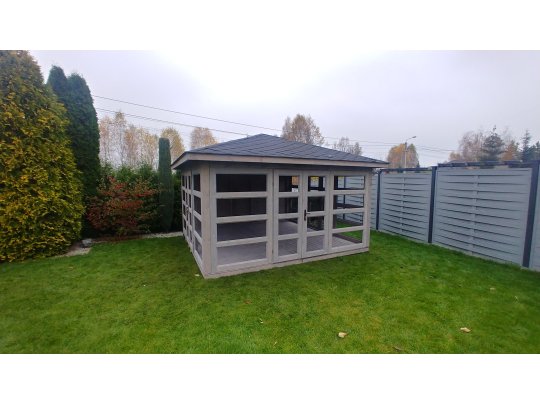 Gazebo P14, rectangular, 5 x 5 m, 25 m2