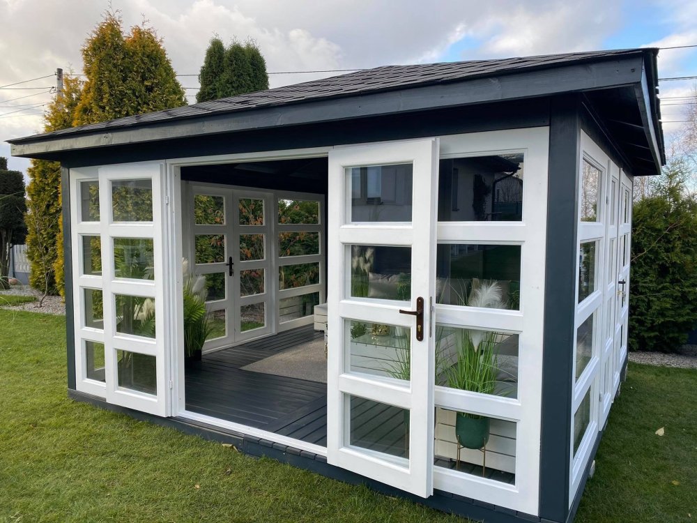 Gazebo P14, rectangular, 5 x 5 m, 25 m2