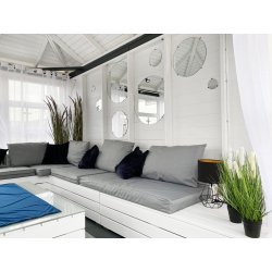 P14 rechteckiger Pavillon 5 x 5 m 25 m2