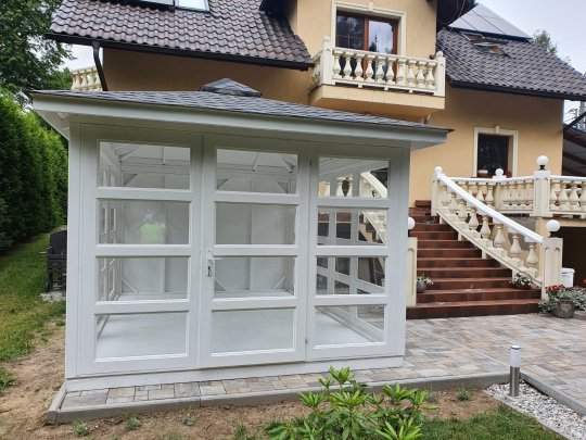 P14 rechteckiger Pavillon 5 x 5 m 25 m2