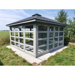 Gazebo P14, rectangular, 5 x 5 m, 25 m2