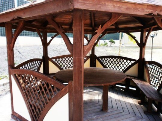 Sechseckiger Pavillon C1 ∅ 5,0m 20m2