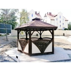 Sechseckiger Pavillon C1 ∅ 6,0m 28m2