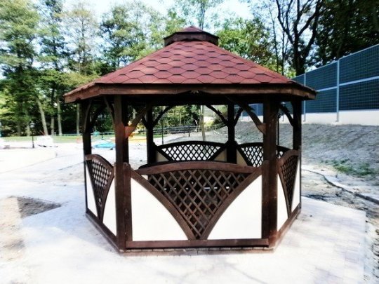 Sechseckiger Pavillon C1 ∅ 6,0m 28m2