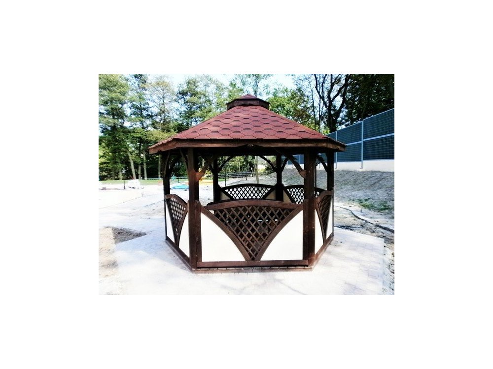 Sechseckiger Pavillon C1 ∅ 6,0m 28m2