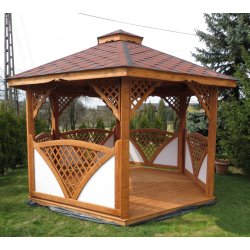 Sechseckiger Pavillon C2 ∅ 3,2m 8m2