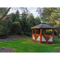 Sechseckiger Pavillon C2 ∅ 3,2m 8m2