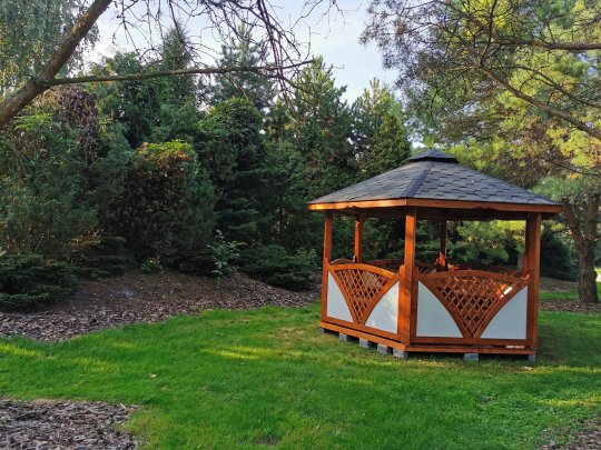 Sechseckiger Pavillon C2 ∅ 3,2m 8m2