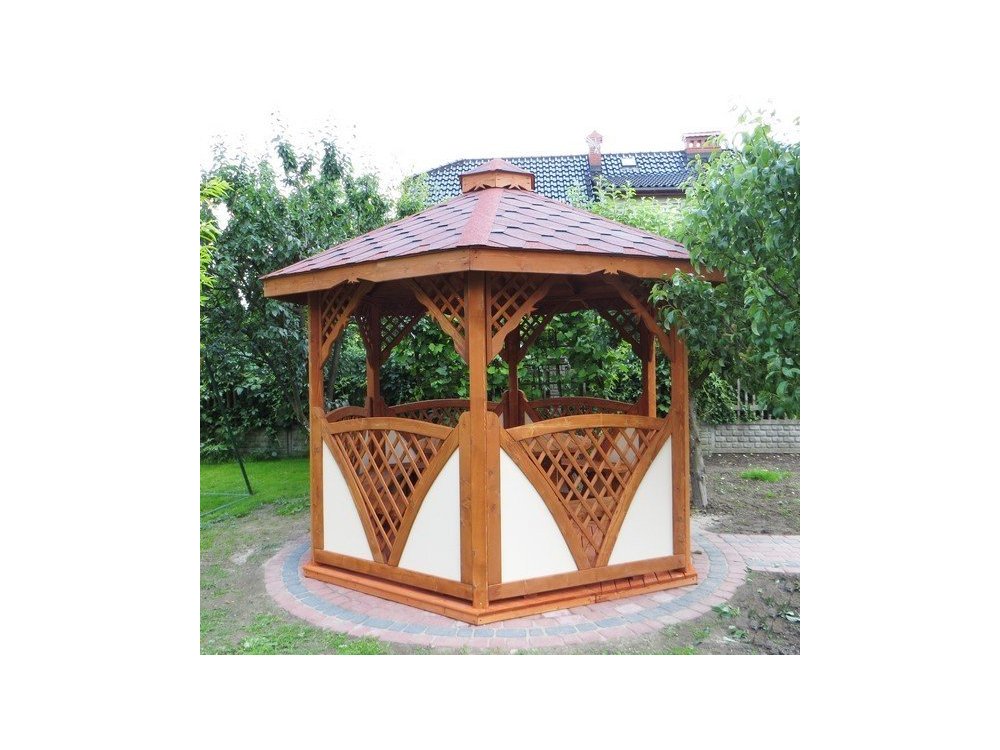 Sechseckiger Pavillon C2 ∅ 5,0m 20m2