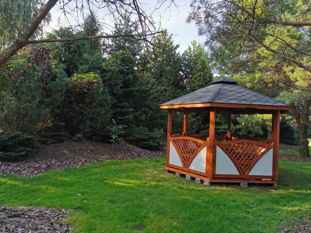 Sechseckiger Pavillon C2 ∅ 5,0m 20m2