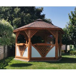 Sechseckiger Pavillon C2 ∅ 6,0m 28m2