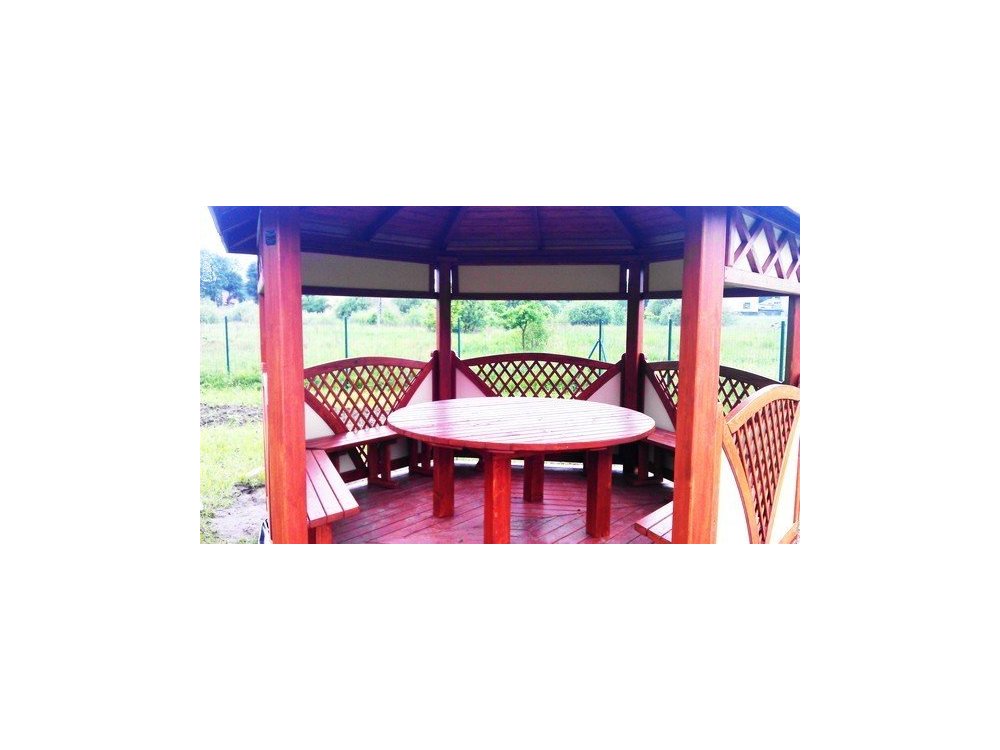 Sechseckiger Pavillon C3 ∅ 3,2m 8m2