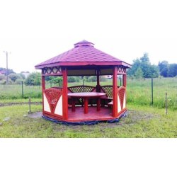 Sechseckiger Pavillon C3 ∅ 5,0m 20m2