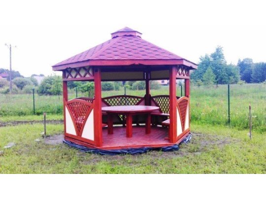 Sechseckiger Pavillon C3 ∅ 6,0m 28m2