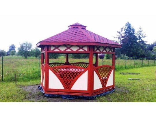 Sechseckiger Pavillon C3 ∅ 6,0m 28m2