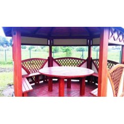 Sechseckiger Pavillon C3 ∅ 6,0m 28m2