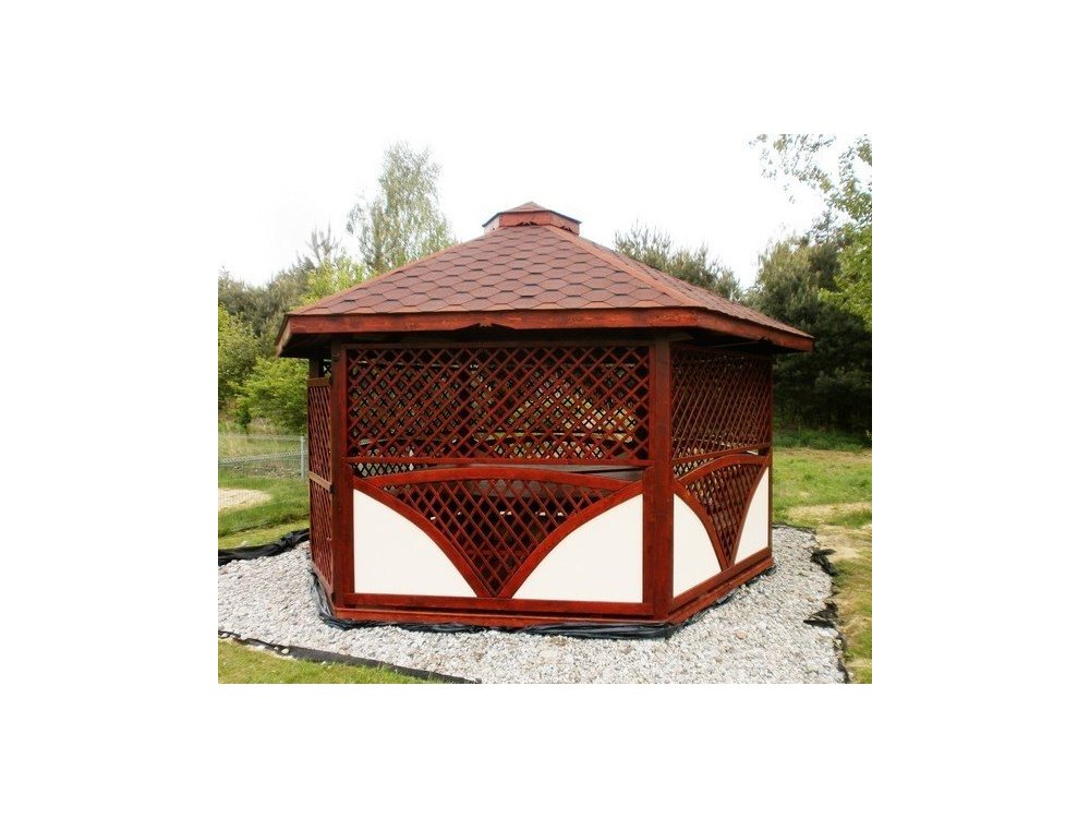 Sechseckiger Pavillon C3 ∅ 6,0m 28m2