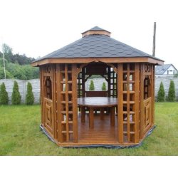 Hexagonal gazebo, Old Polish, ∅ 3.9 m, 12 m2