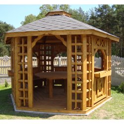 Hexagonal gazebo, Old Polish, ∅ 3.9 m, 12 m2