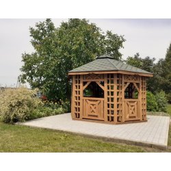 Hexagonal gazebo, Old Polish, ∅ 3.9 m, 12 m2