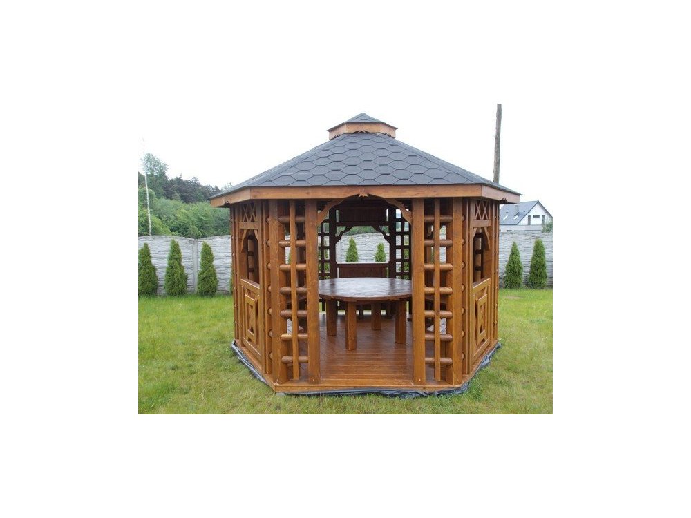 Altpolnischer sechseckiger Pavillon ∅ 5,0 m 20 m2