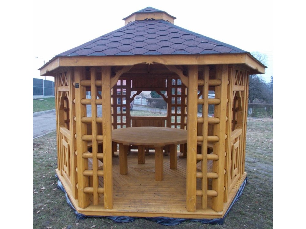 Altpolnischer sechseckiger Pavillon ∅ 5,0 m 20 m2